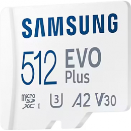 Карта памяти Samsung microSD EVO Plus 512 ГБ