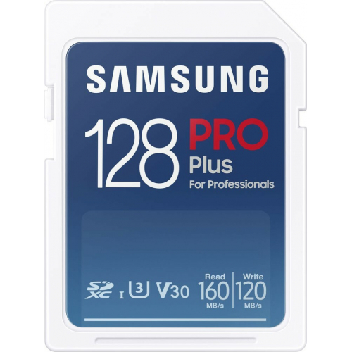 Карта памяти Samsung Pro Plus SDXC 128 ГБ