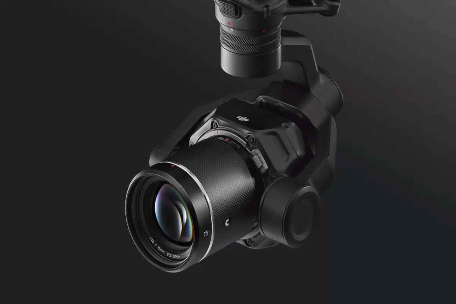 DJI представляет новый объектив 75 мм F1.8 для Inspire 3