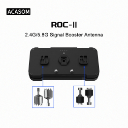 Двухдиапазонный суперусилитель сигнала 2.4/5.8 ГГц 5 Вт ROC-2 с аксессуарами