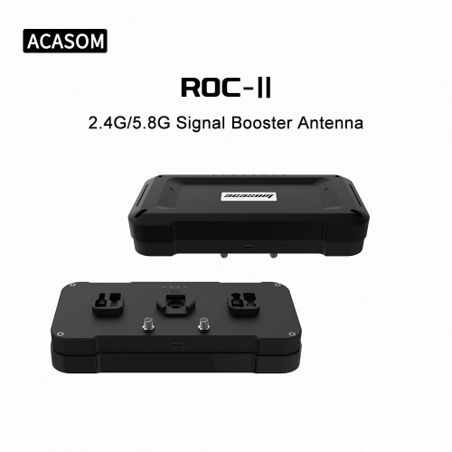Двухдиапазонный суперусилитель сигнала 2.4/5.8 ГГц 5 Вт ROC-2 с аксессуарами