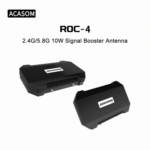Двухдиапазонный усилитель сигнала для дрона 2.4G/5.8G 10 Вт 8000 мА·ч ROC-4