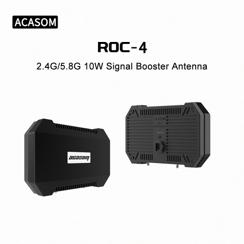 Двухдиапазонный усилитель сигнала для дрона 2.4G/5.8G 10 Вт 8000 мА·ч ROC-4