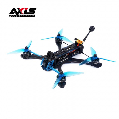 FPV-дрон 5 дюймов 6S с ESC 60A и моторами AE2207 1960KV, DJI O4 Lite Air Unit Manta 5 SE Squashed X