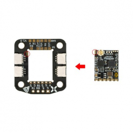 Плата расширения с LED для видеопередатчика Foxeer Reaper Nano V1 20×20 мм M3