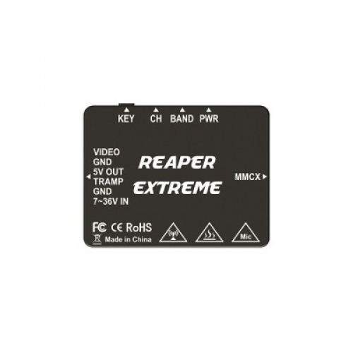 Видеопередатчик 4.9–6 ГГц 2.5 Вт 80 каналов Foxeer Reaper Extreme V3 для FPV-систем