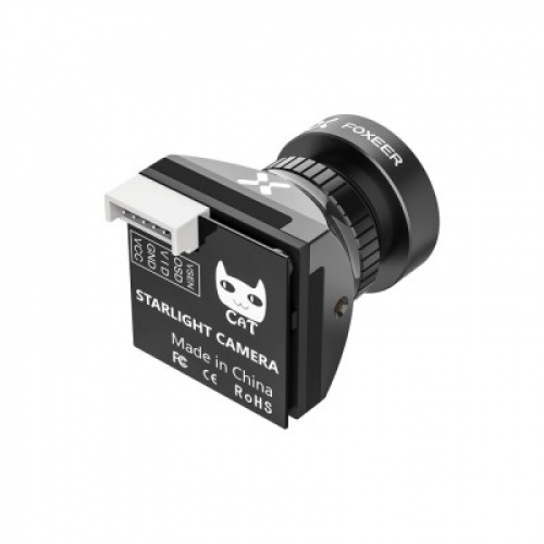 FPV-камера Micro Cat 3 1200 TVL для ночного видения с ультранизкой освещённостью 0.00001 Lux Foxeer