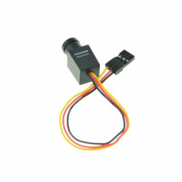 Супер мини FPV камера 520TVL с CMOS сенсором, поддерживающая напряжение 5-24V, с минимальной освещенностью 0.008lux