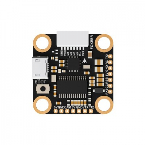 Полётный контроллер F722 Mini 20×20 мм Foxeer F722 V4 для FPV-дронов с прошивкой BetaFlight