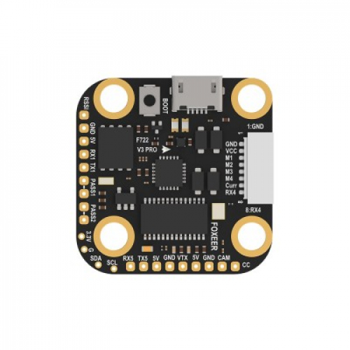FPV полётный контроллер F722 Mini 20×20 мм со встроенной функцией Pit Pass Foxeer Mini F722 V3 Pro для FPV-дронов