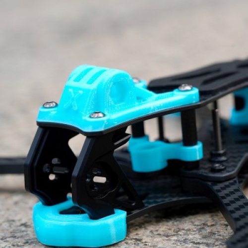 Фристайл рама для FPV-дрона 5 дюймов MEGA с поддержкой O3, Analog, Vista, HDZero и Walksnail Foxeer