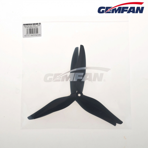 Пропеллеры 8040-3 из стекловолоконного нейлона Gemfan