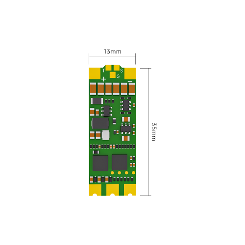 BLITZ E55 Single ESC 55A 2–6S с телеметрией и RGB