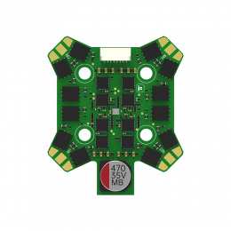 4-в-1 регулятор скорости BLITZ E55R 55A 2–6S ESC (20x20)