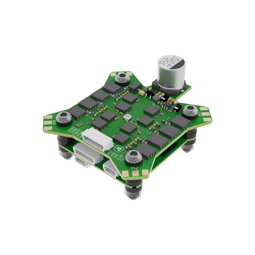 Стек полётного контроллера F7 с регулятором скорости E55 4-в-1 55A 2–6S, барометром, OSD и гироскопом ICM42688 BLITZ