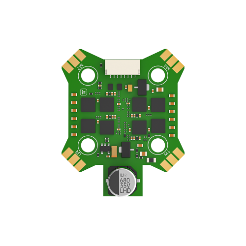 BLITZ Mini E55 4-в-1 ESC 2–6S 55A G071 20×20 мм