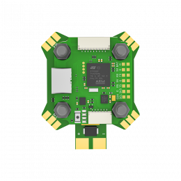 Мини стек полётного контроллера F745 с регулятором скорости Mini E55 4-в-1 55A 2–6S 20×20 мм BLITZ Mini