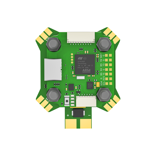 Мини стек полётного контроллера F745 с регулятором скорости Mini E55 4-в-1 55A 2–6S 20×20 мм BLITZ Mini для FPV-дронов