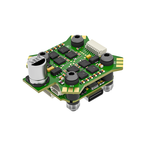 Мини стек полётного контроллера F745 с регулятором скорости Mini E55 4-в-1 55A 2–6S 20×20 мм BLITZ Mini для FPV-дронов