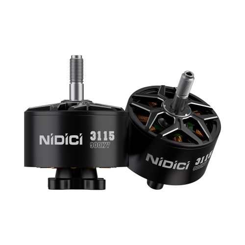 Двигатель NIDICI 3115 — 900KV / 1250KV бесколлекторный FPV мотор 24V, 5 мм вал, мощность до 1830