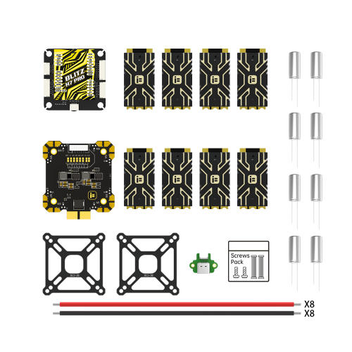 Стек полётного контроллера H7 Pro с регулятором скорости 80A до 12S BLITZ E80 Single ESC Combo Set для FPV-дронов