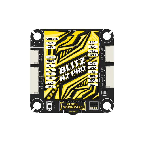 BLITZ H7 Pro полётный контроллер 35×35 мм с SD-картой, STM32H743 и поддержкой Ardupilot