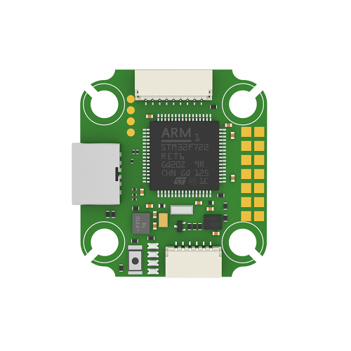 BLITZ Mini F7 V1.2 полётный контроллер 20×20 мм с ICM42688 и Blackbox 8MB