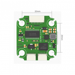 Полетный контроллер BLITZ Mini F7 V1.2 с гироскопом ICM42688 и 8MB Blackbox