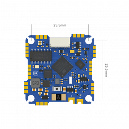 Полетный контроллер BLITZ Whoop AIO F411 (2–4S, 20A, BLHeli-S)