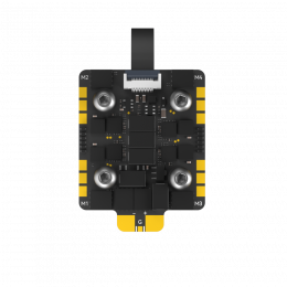 Стек полётного контроллера Borg 5S RX с ELRS и регулятором скорости 60RS 4-в-1 60A 8S