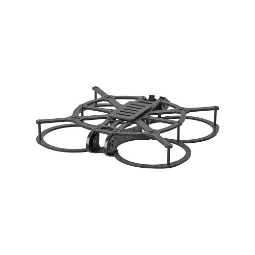 Рама для FPV-дрона 3.5 дюйма AOS Cine35 V5 с защитой пропеллеров и алюминиевой камерной клеткой 7075