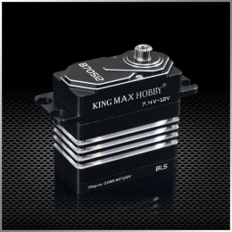 Сервопривод KingMAX B70S12 цифровой, бесщёточный, 70 кг·см, водонепроницаемый