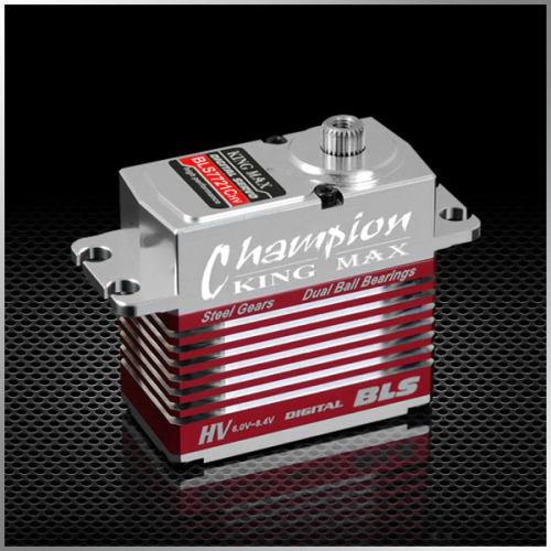 Цифровой бесщеточный серво BLS7721CHV 26.5 кг·см с CNC корпусом и стальными шестернями