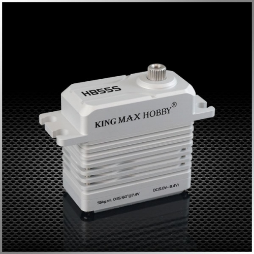 Сервопривод KingMAX HB55S 55 кг·см, цифровой, бесщёточный, программируемый, 25T