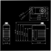 Мини серво KM1203MD 10.5 кг·см с титановыми шестернями и coreless мотором