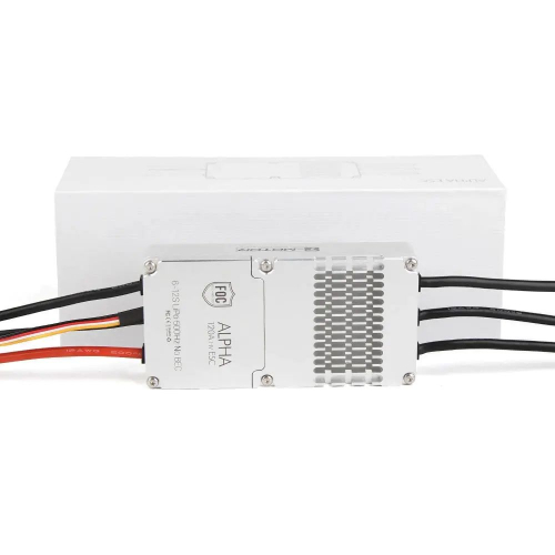 ALPHA 120A 12S FOC ESC — регулятор скорости для мультикоптеров и самолетов