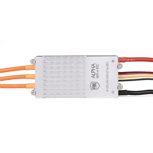 ALPHA 60A 12S V1.2 FOC ESC — регулятор скорости для мультикоптеров