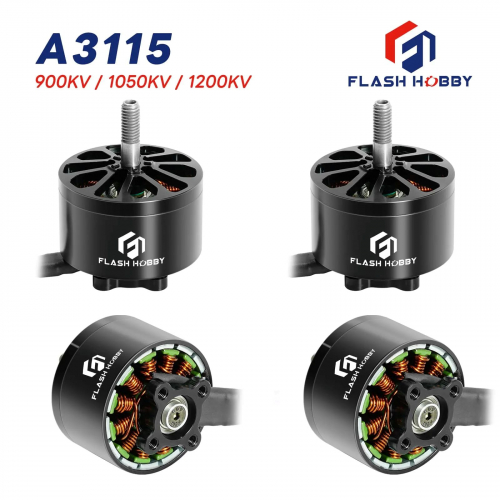 Гоночный мотор FPV Flash Hobby 3115 (900KV/1050KV/1200KV)