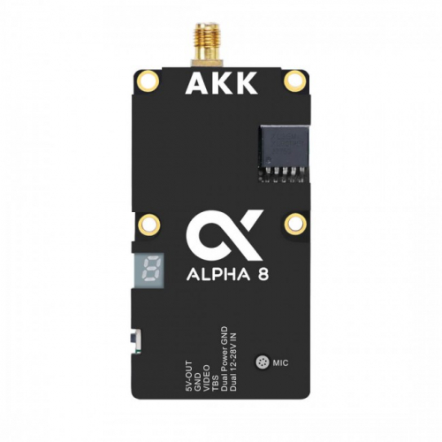 Видеопередатчик FPV AKK Alpha 8 5.8 ГГц 8 Вт 80 каналов