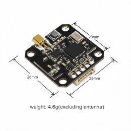 Видеопередатчик 5.8 ГГц AKK FX3 с Smart Audio, Pit Mode, OSD и разъёмом MMCX