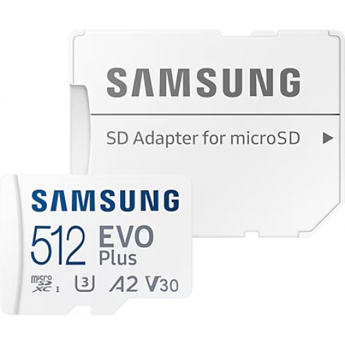 Карта памяти Samsung microSD EVO Plus 512 ГБ