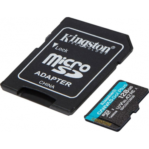 Карта памяти Kingston Canvas Go! Plus microSDXC 128 ГБ