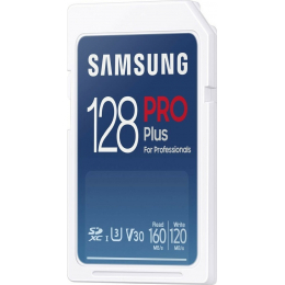 Карта памяти Samsung Pro Plus SDXC 128 ГБ
