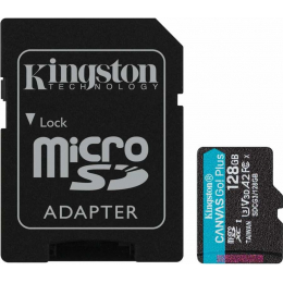 Карта памяти Kingston Canvas Go! Plus microSDXC 128 ГБ